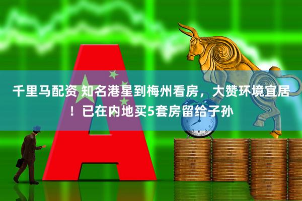 千里马配资 知名港星到梅州看房，大赞环境宜居！已在内地买5套房留给子孙
